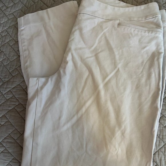Talbots Pants - TALBOTS TAN KHAKI CHINO CASUAL DRESS PANTS TROUSERS SIZE 16